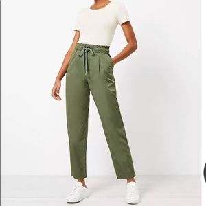 Petite Poplin Jogger Pants
